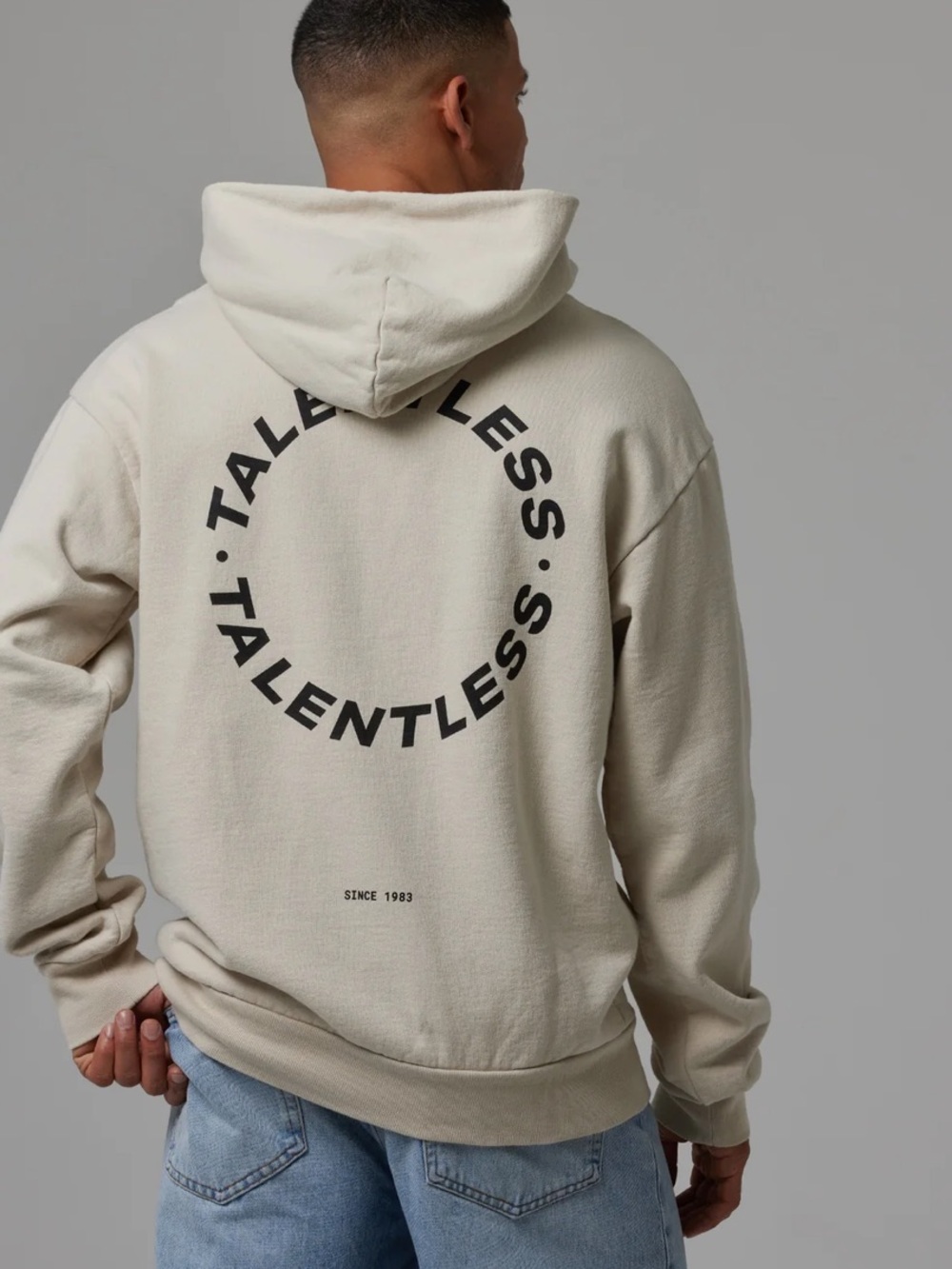 Talentless Circle Logo Heavyweight Hoodie - S